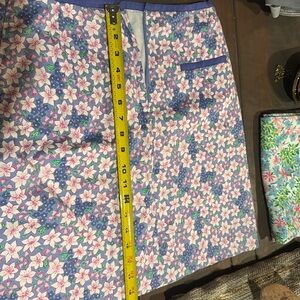 Lilly Pulitzer skirt vintage I believe 
Sure if you wear it you will know it